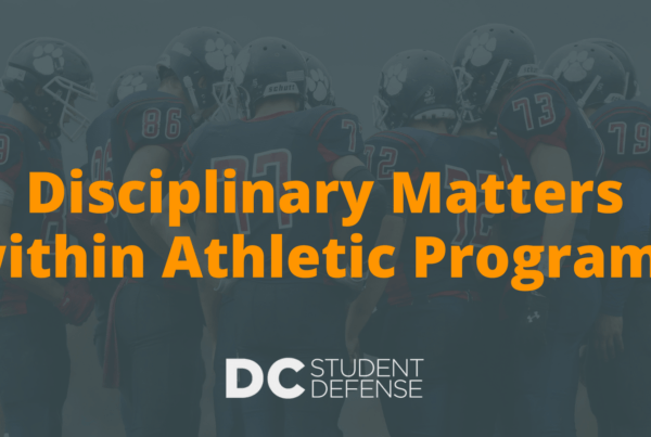 Disciplinary Matters within Athletic Programs - DC Student Defense (1)