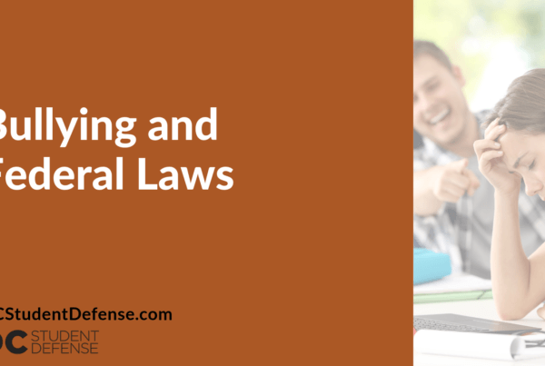 Bullying and Federal Laws - dc student defense