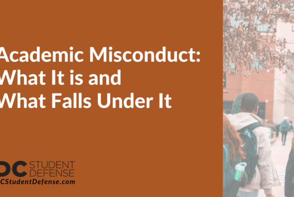 Academic Misconduct: What It is and What Falls Under It - dc student defense