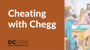 cheating with chegg - dc student defense