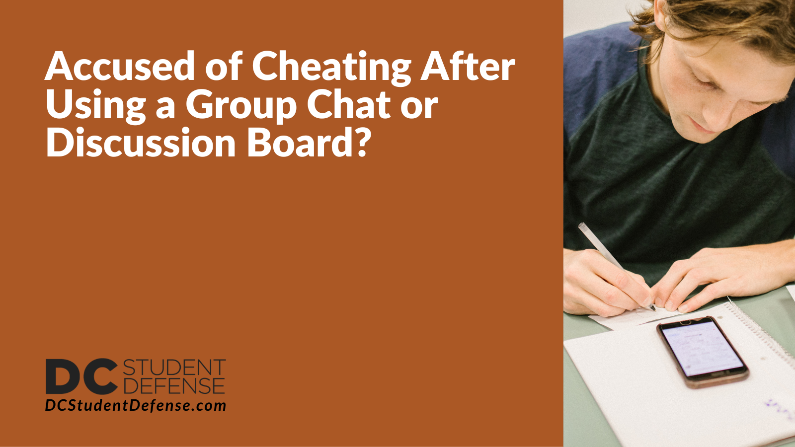 Accused of Cheating After Using a Group Chat or Discussion Board