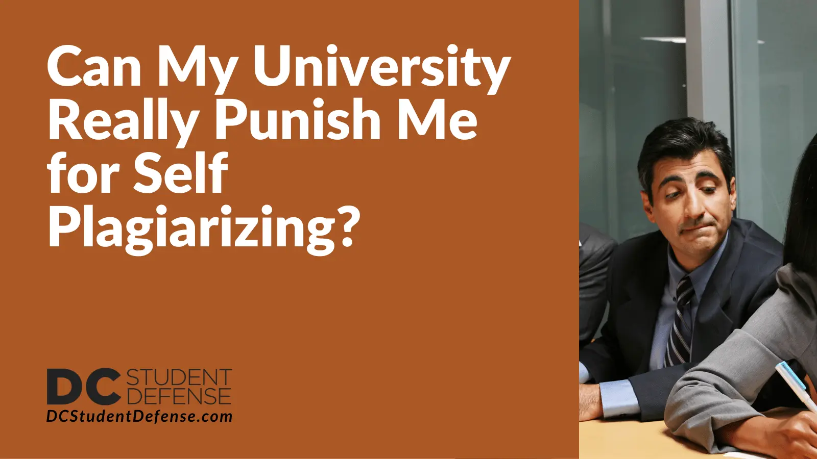 Can My University Really Punish Me for Self Plagiarizing - D.C. Student Defense